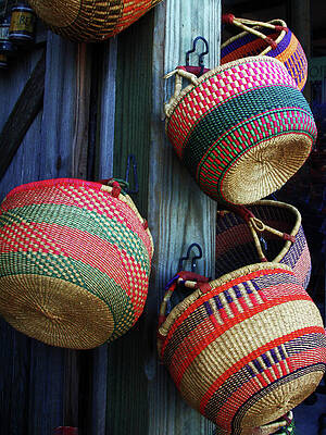 Color Wall Art featuring the photograph A Tisket A Tasket by Rick Locke - Out of the Corner of My Eye