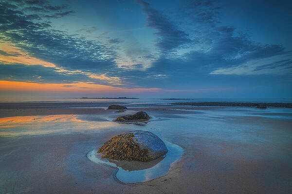 Wall Art featuring the photograph A Tranquil Sunrise by Penny Polakoff