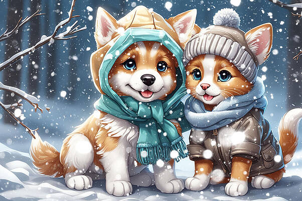 Digital Art - A Walk In The Woods by The Luxury Art Collection