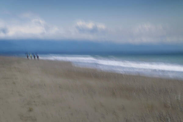 Summer Wall Art featuring the photograph A Walk On The Beach by Ursula Abresch