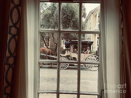 Architecture Photograph - A Window Through Time by La Dolce Vita
