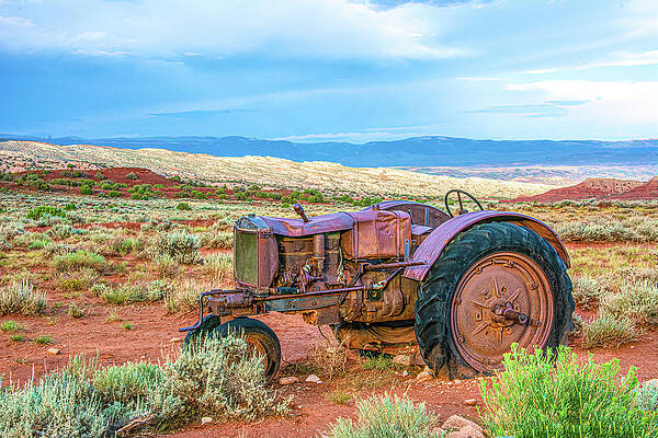 Wyoming Photograph - Abandoned On The Plains by Douglas Wielfaert