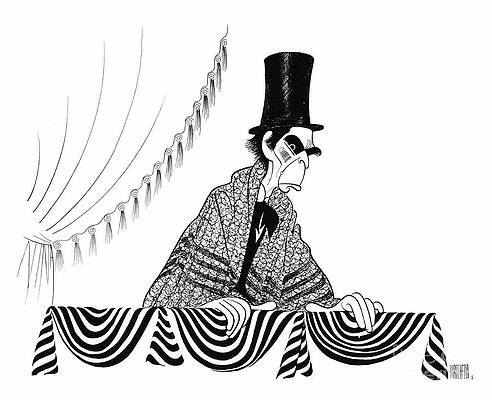 Wall Art featuring the drawing Abe Lincoln In Illinois by Al Hirschfeld