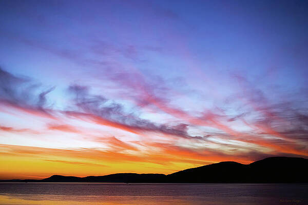 Sunset Photograph - Ablaze Of Colors by Barbara Siegel