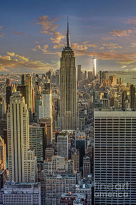 Above the Heart of New York by John Dukes