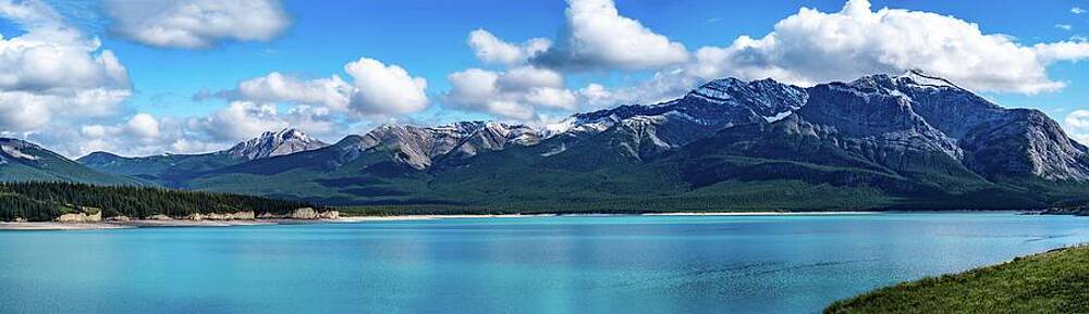 Canada Wall Art featuring the photograph Abraham Lake After Ice Melt Alberta Canada by Tommy Farnsworth
