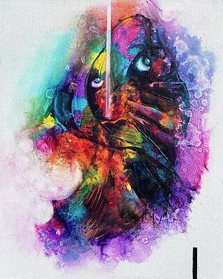 Strong Painting - Absence, Melody, Comfort, Shade by Rodney Frederickson