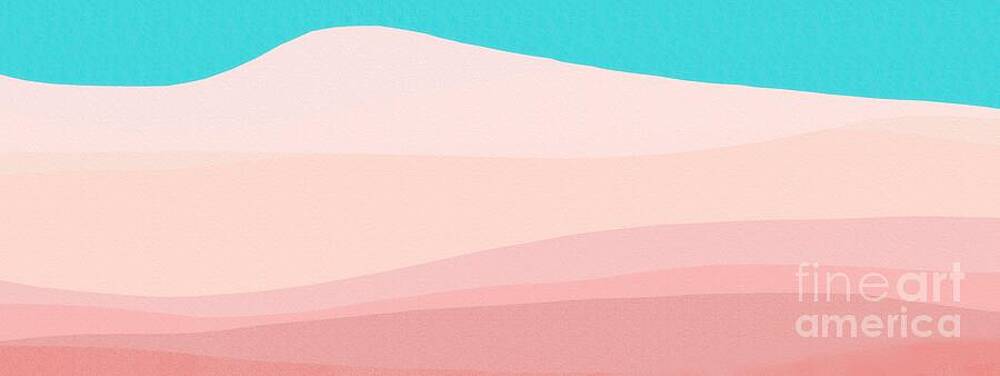 Painting - Abstract Dunes by Stefano Senise