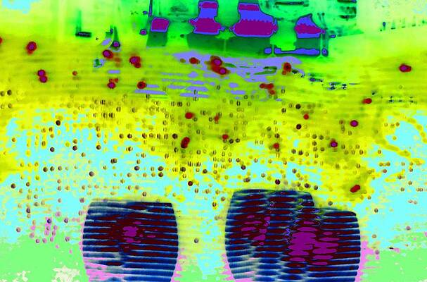 Yellow Digital Art - Abstract Expressionaryish 21 by T Oliver