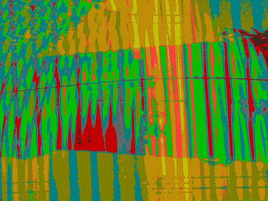 Orange Wall Art featuring the digital art Abstract Expressionaryish 26 by T Oliver