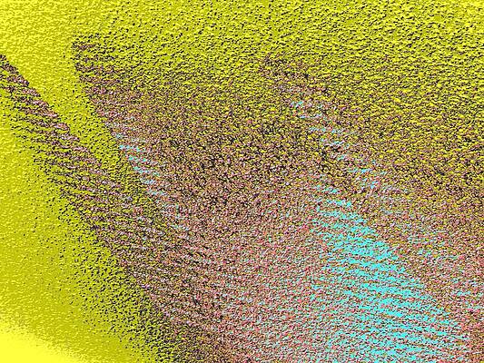 Yellow Digital Art - Abstract Expressionaryish 37 by T Oliver