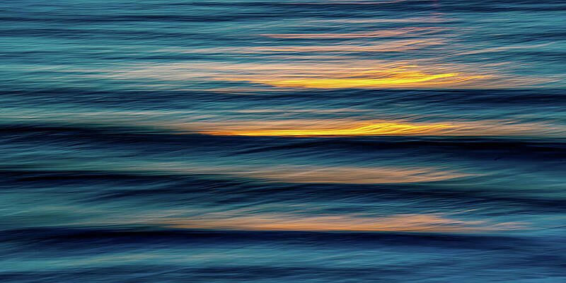 Sunset Wall Art featuring the photograph Abstract Sunsets On Water Mazatlan Sinaloa Mexico by Tommy Farnsworth