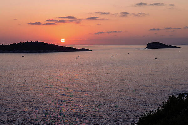Reflection Wall Art featuring the photograph Adriatic Sunset by Craig A Walker