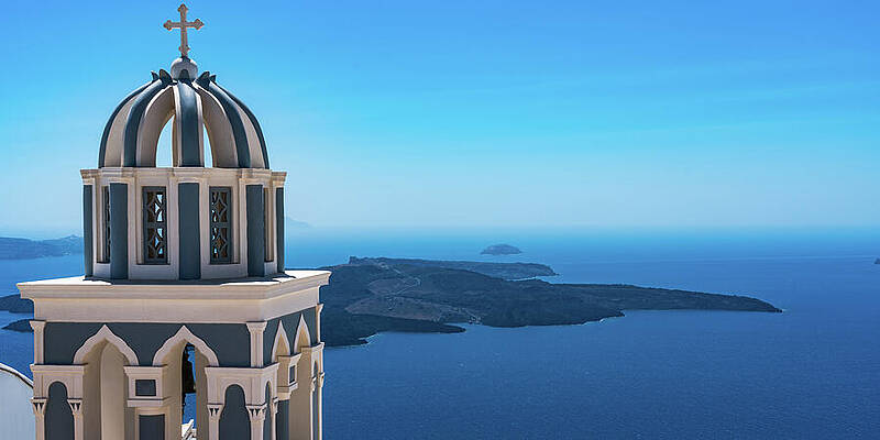 City Wall Art featuring the photograph Adventures In Santorini Greece by Tommy Farnsworth