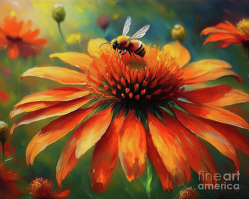 Beautiful Wall Art featuring the ai art After Me by Macro Abundance