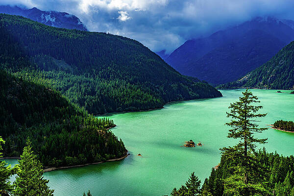 Photograph - Afternoon At Diablo Lake Washington by Tommy Farnsworth