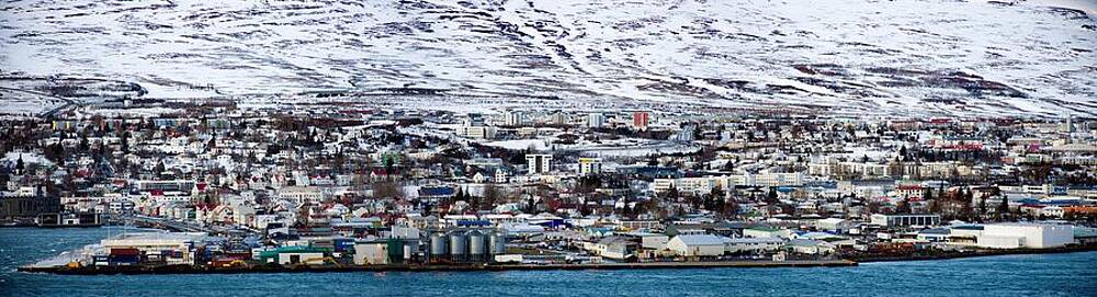 Iceland Wall Art featuring the photograph Akureyri by Robert Grac