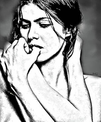 Alexandra Daddario, American Actress Print