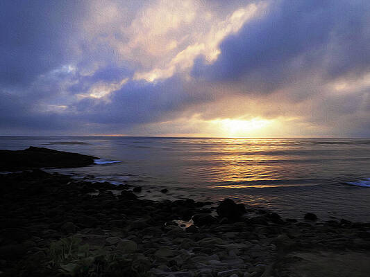 Wall Art featuring the photograph All Along The Point by Joe Schofield