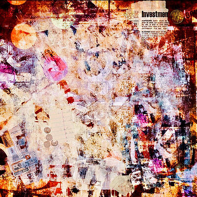 Abstract Digital Art - Alley by Canessa Thomas