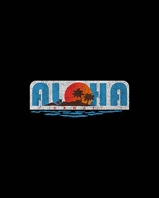 Cool Wall Art featuring the digital art Aloha Hawaii by Flippin Sweet Gear
