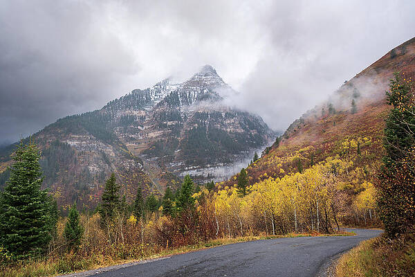 Utah Wall Art featuring the photograph Alpine Loop Scenic Byway by Diane Moller