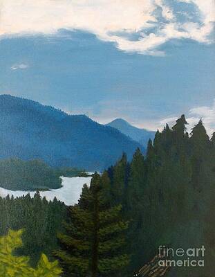 Painting - Alpine Whistles by Aanya's Art 4 Earth