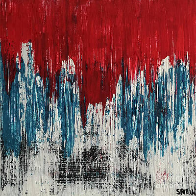 Sheil Painting - America by Amanda Sheil