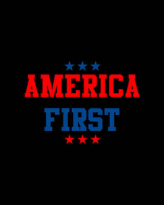 First Digital Art - America First by Flippin Sweet Gear