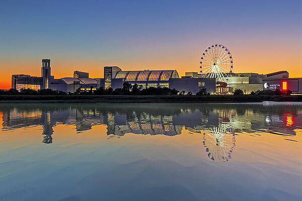 American Dream At Sunset Print