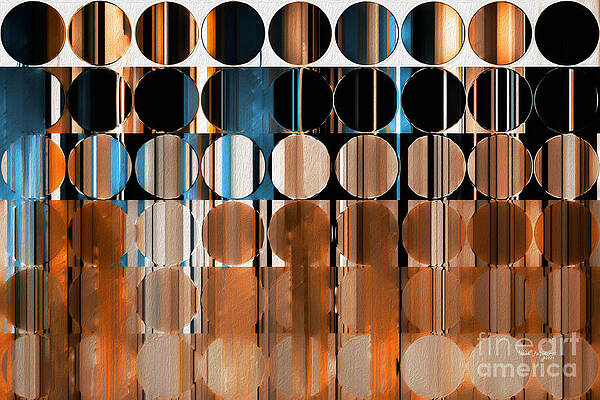 Wall Art featuring the painting Amos 5 8. The Lord's Majesty by Mark Lawrence