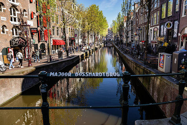 Summer Photograph - Amsterdam Bridge by Craig A Walker