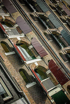 Travel Wall Art featuring the photograph Amsterdam Windows by Ed Wilkerson
