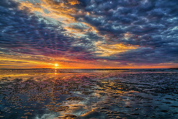 Wall Art featuring the photograph An Ogunquit Sunrise by Penny Polakoff