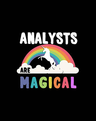 Magical Digital Art - Analysts Are Magical by Flippin Sweet Gear