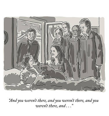 Wizard Wall Art featuring the drawing And You Weren't There by David Ostow