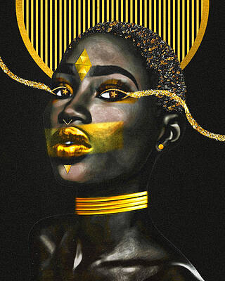 Mixed Media - Andromeda by Canessa Thomas