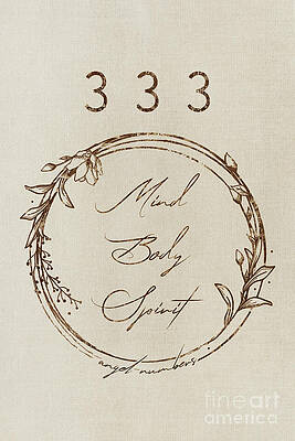 Mind Body Spirit Circle Wall Art