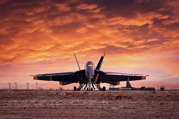 Sunset Photograph - Angel's Glow by American Landscapes