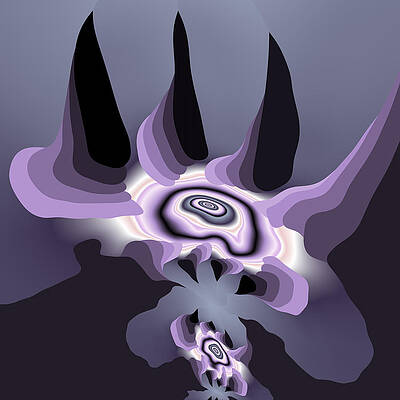 Modern Wall Art featuring the digital art Angus by Vic Eberly