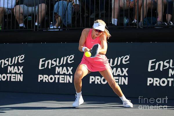 Tennis Player in Action Wall Art