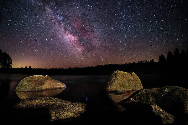 American Wall Art featuring the photograph Antelope Lake Nightscape by Mike Lee