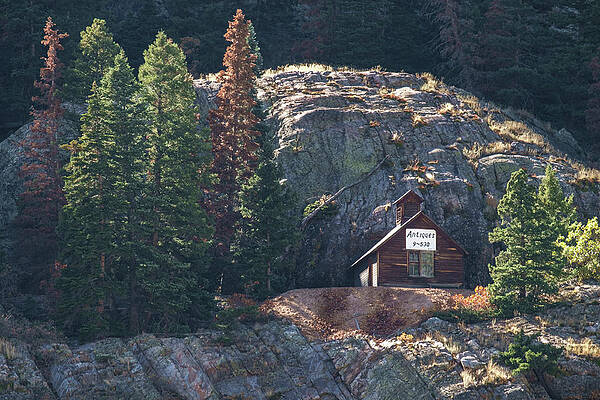 Wall Art featuring the photograph Antique Store In The Colorado Rocky Mountains by Mary Lee Dereske