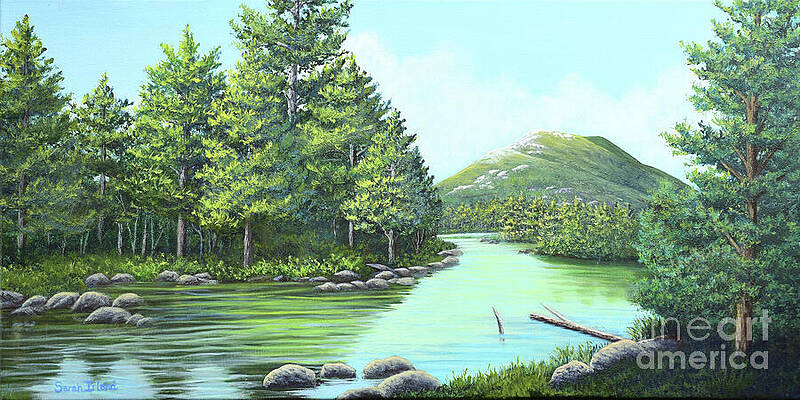 Approaching Katahdin by Sarah Irland