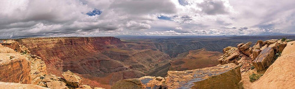 Nature Photograph - April 2023 Muley Point Pano by Alain Zarinelli