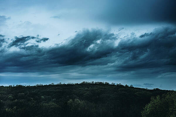 Sky Wall Art featuring the photograph April Thunder by Rich Kovach