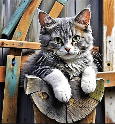 Wall Art featuring the digital art Architect Of Mischief by Rafael Salazar