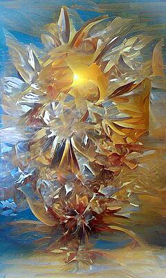 Nature Digital Art - Arctic Gold by David Manlove