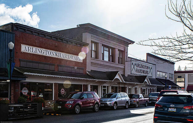 2023 Photograph - Arlington Hardware On Olympic Avenue by Tom Cochran