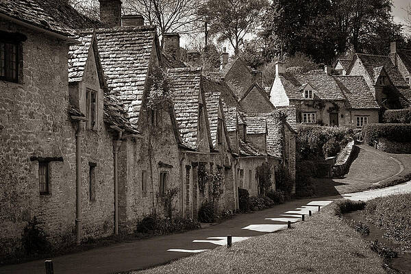 Scenic Photograph - Arlington Row, Bibury by Seeables Visual Arts